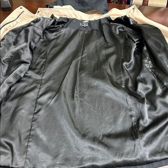 Dennis Basso Size 2X Hooded Coat Weather Resistant Black - Picture 13 of 15